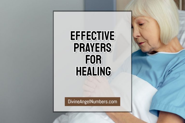 Effective Prayer for Healing