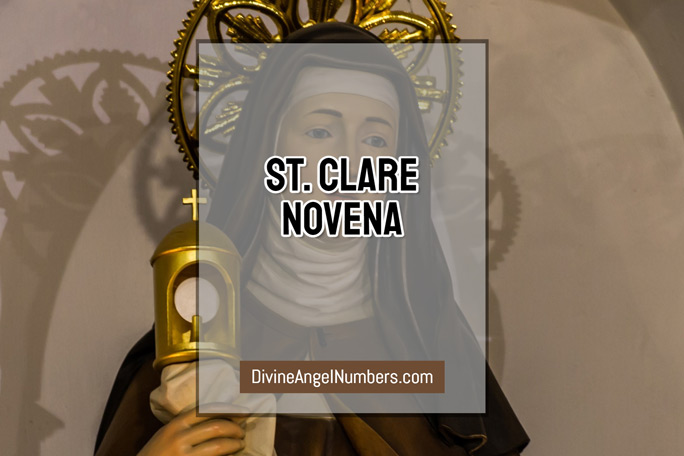 St. Clare Novena