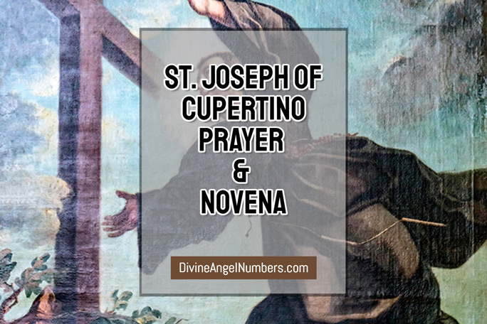 St. Joseph of Cupertino Prayer & Novena
