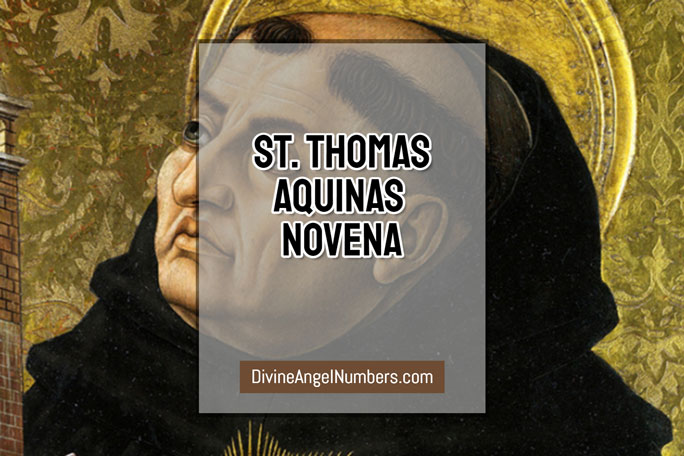 St. Thomas Aquinas Novena