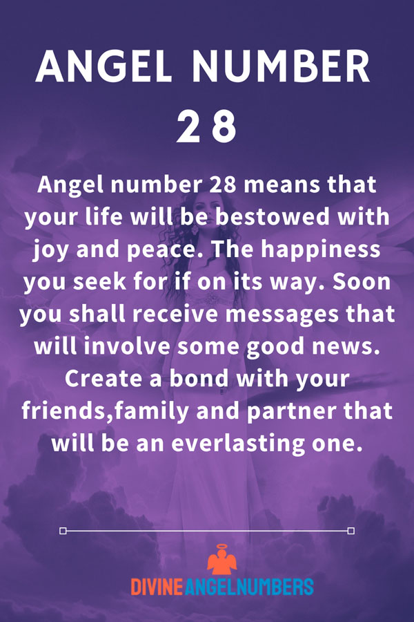 Angel Number 28 says that Happiness is on its way