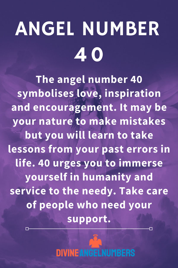 Angel Number 40 is asking you to support people around you  