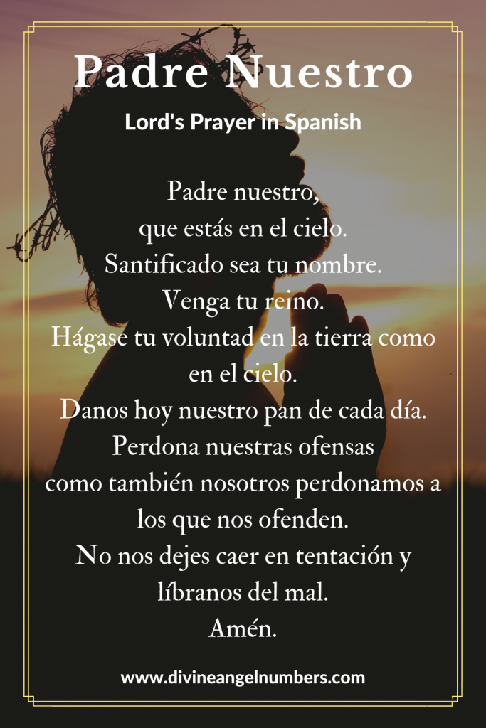 Padre Nuestro - Lord's Prayer in Spanish