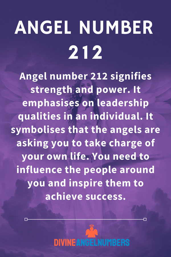 Angel Number 212