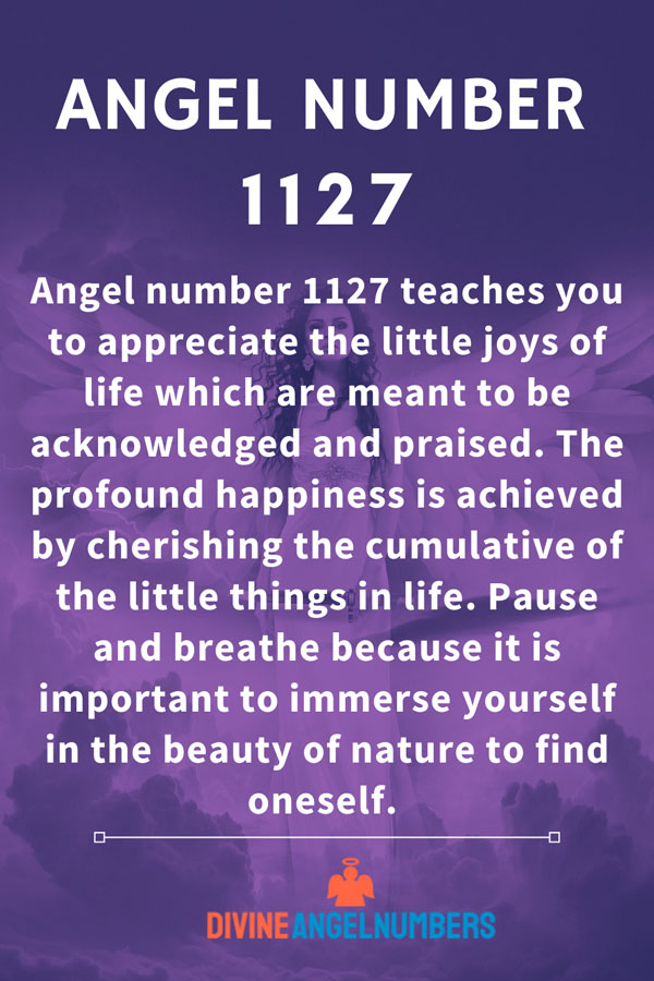 Angel Number 1127 Significance