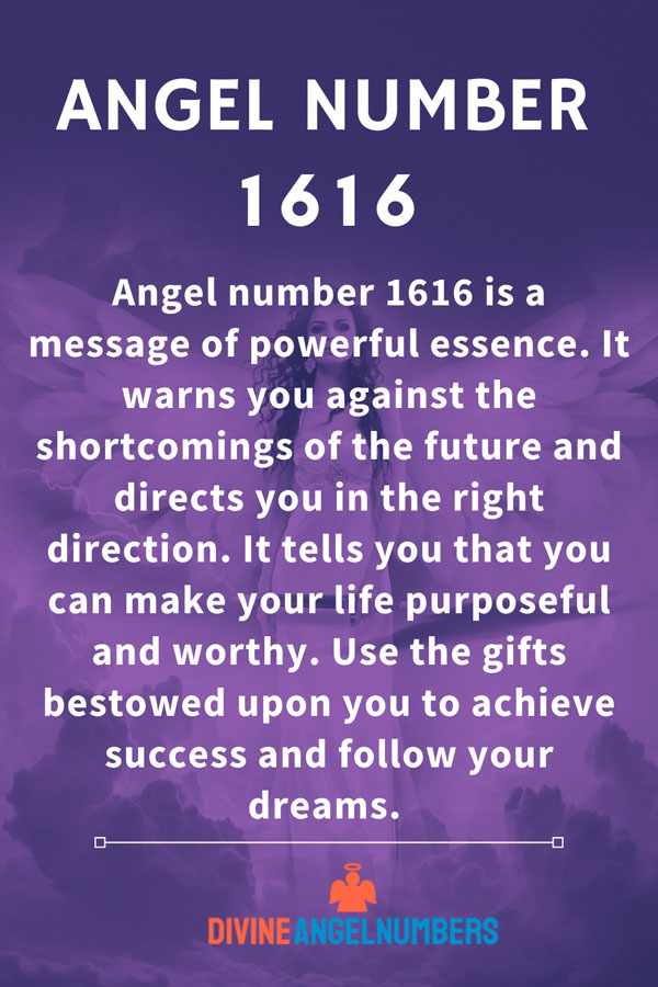 Angel Number 1616 Significance