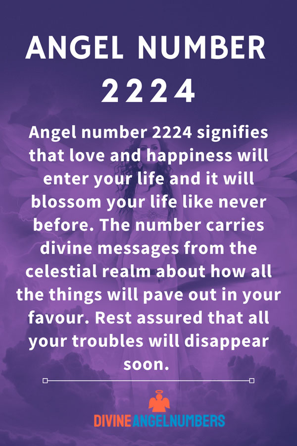 Angel Number 2224 Significance