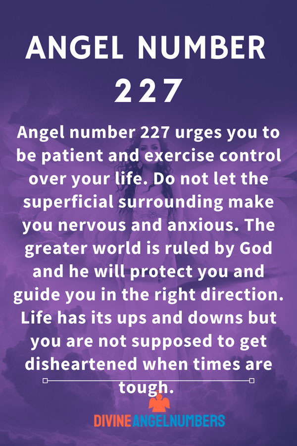 Angel Number 227 Message