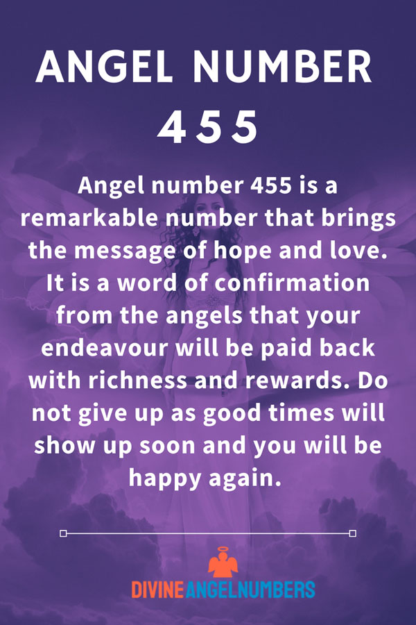  Angel Number 455 Significance