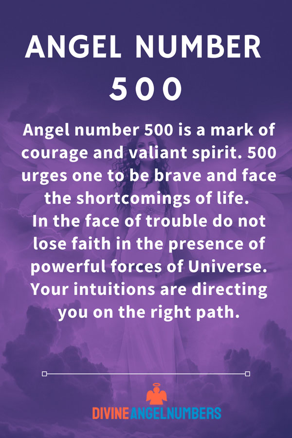Angel Number 500 Significance