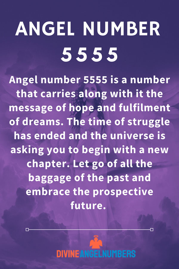 Angel Number 5555 Significance