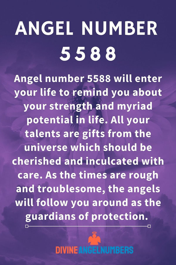 Angel Number 5588 Significance