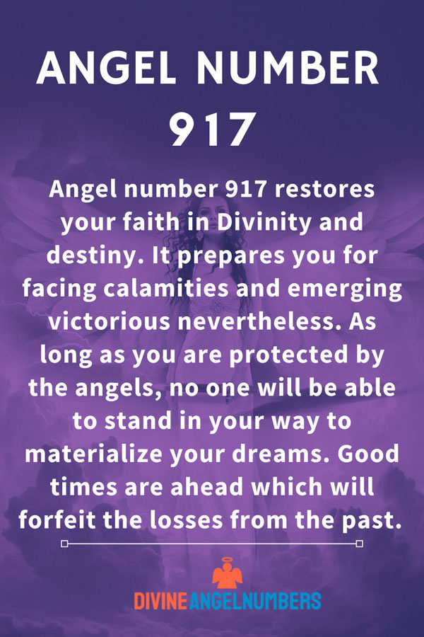 Angel Number 917 Significance