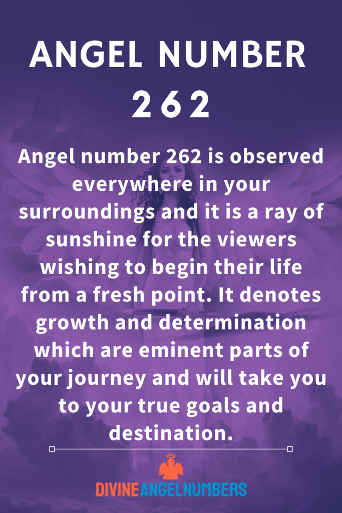 Message from Angel Number 262