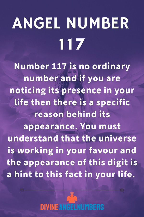 Angel Number 117 Significance