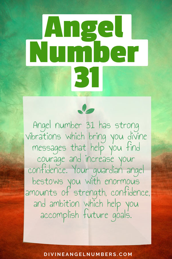 Angel Number 31 Symbolism