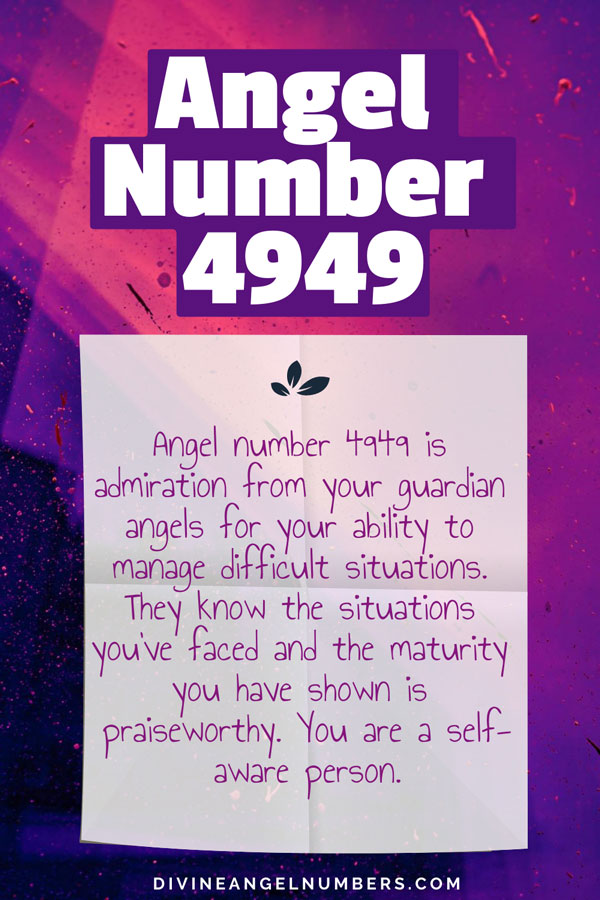 Angel Number 4949 Symbolism