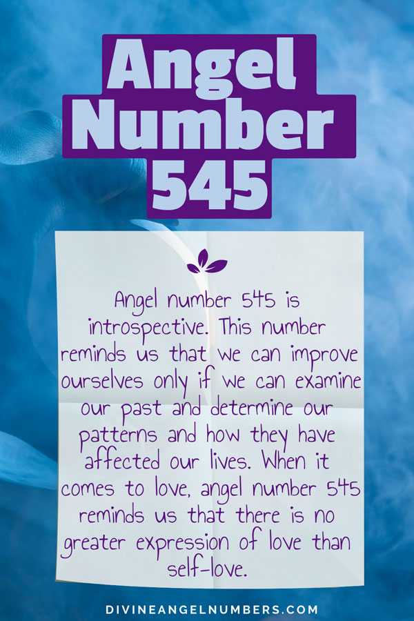 Angel Number 545 Symbolism