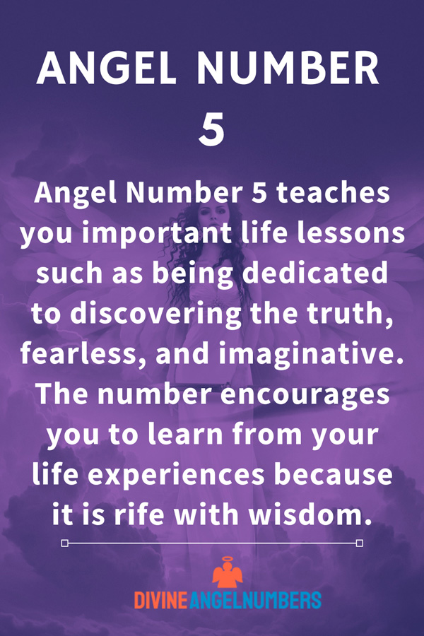 The message of Angel Number 5 