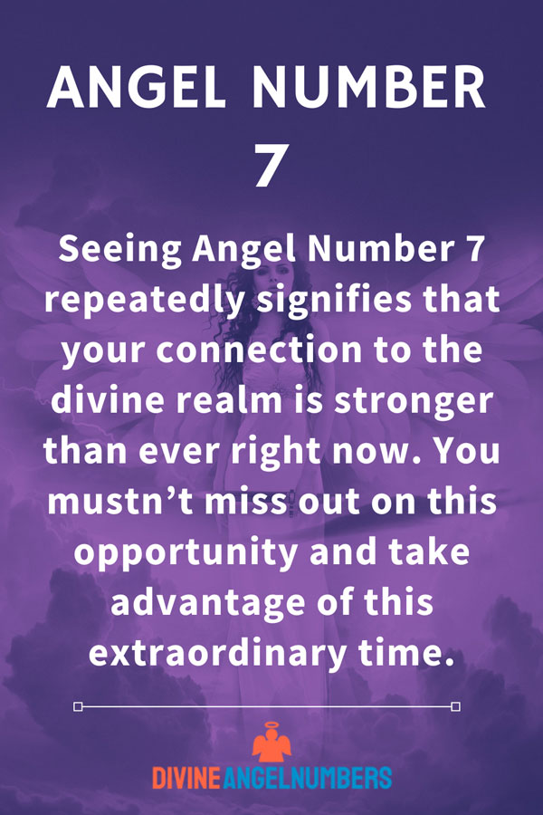 7 Angel Number Message & Meaning