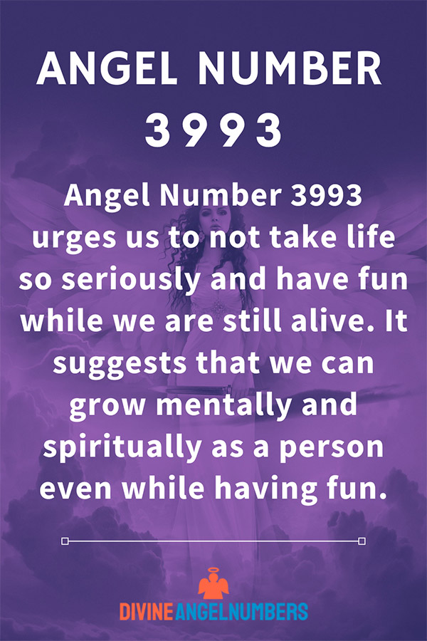 The message of 3993 Angel Number