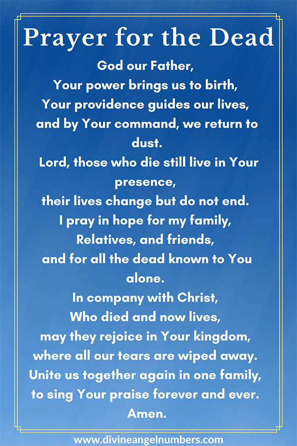 Catholic Prayer for the Dead