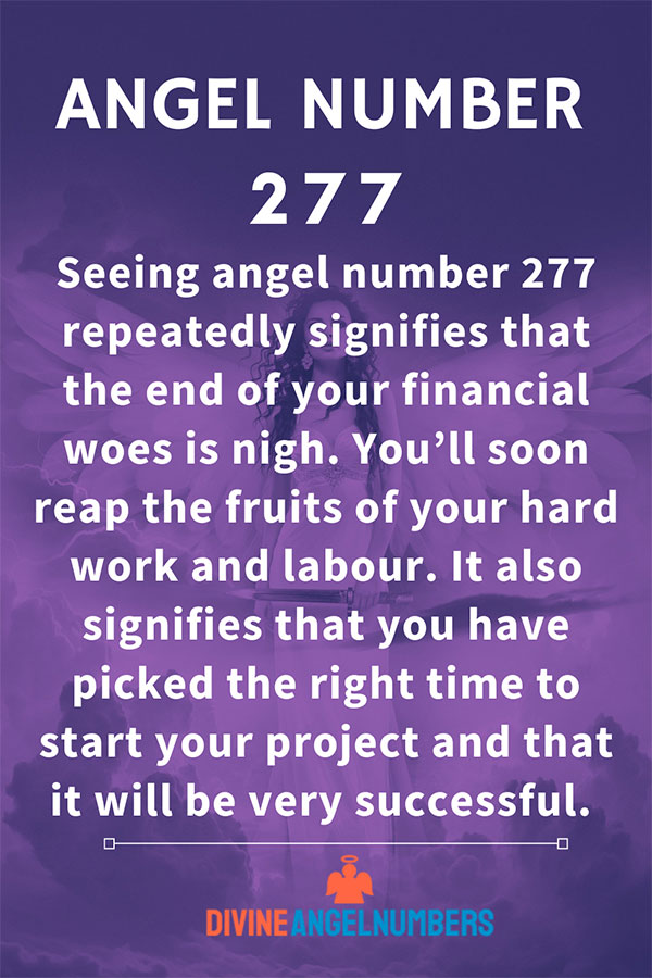 277 Angel Number Message