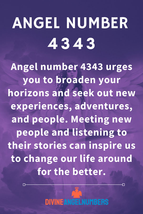 Angel Number 4343 Message