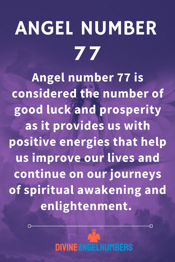 77 Angel Number Message