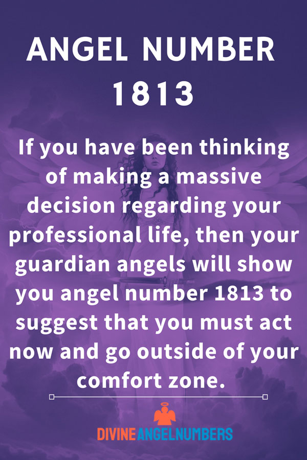 Angel Number 1813 Message