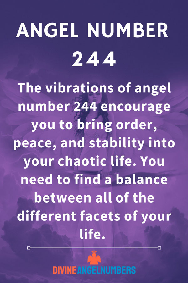 Angel Number 244 Symbolism