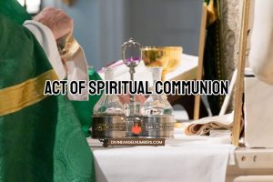 Act of Spiritual Communion