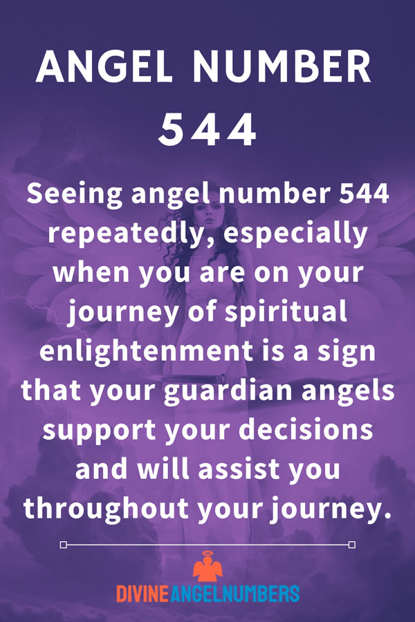 Angel number 544 Symbolism