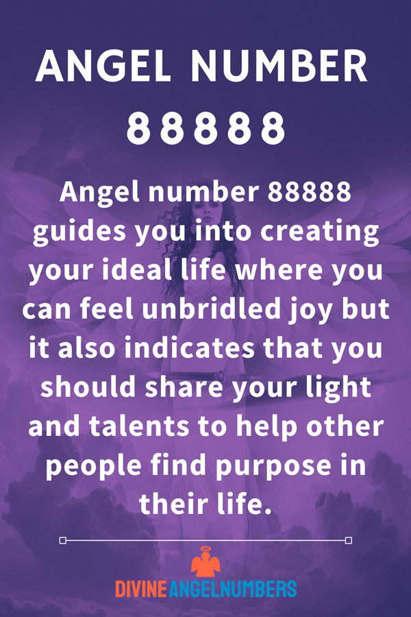 Angel Number 88888 Symbolism