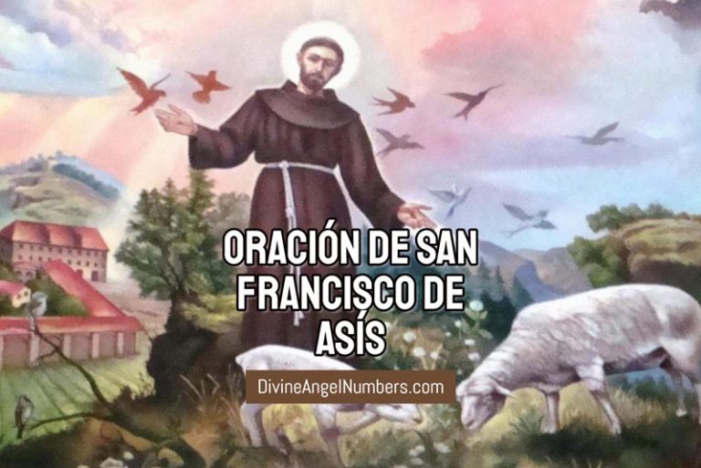 Oración de San Francisco de Asís