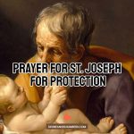 Prayer for St. Joseph for Protection