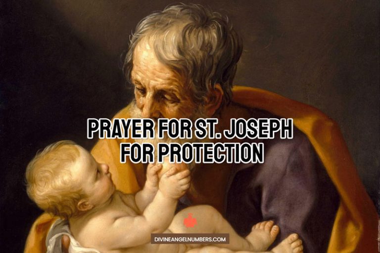 Prayer for St. Joseph for Protection