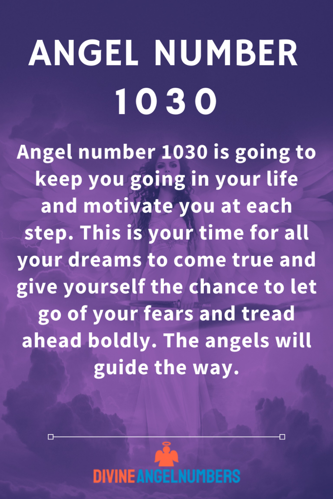 Message from Angel Number 1030
