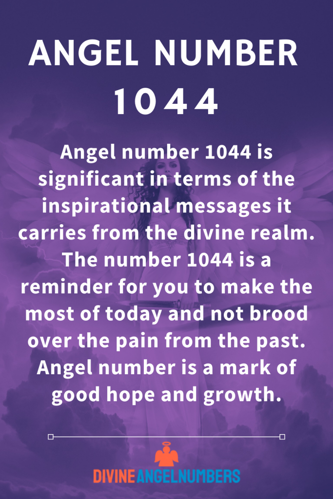 Message from Angel Number 1044