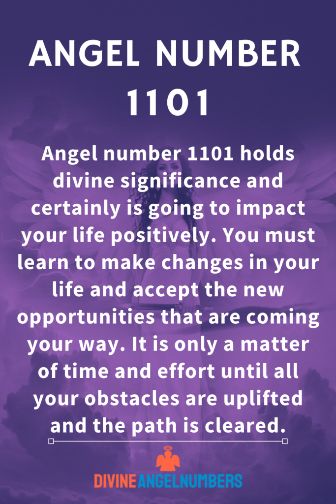 Message from Angel Number 1101