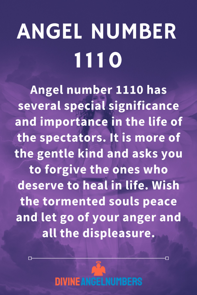 Message from Angel Number 1110