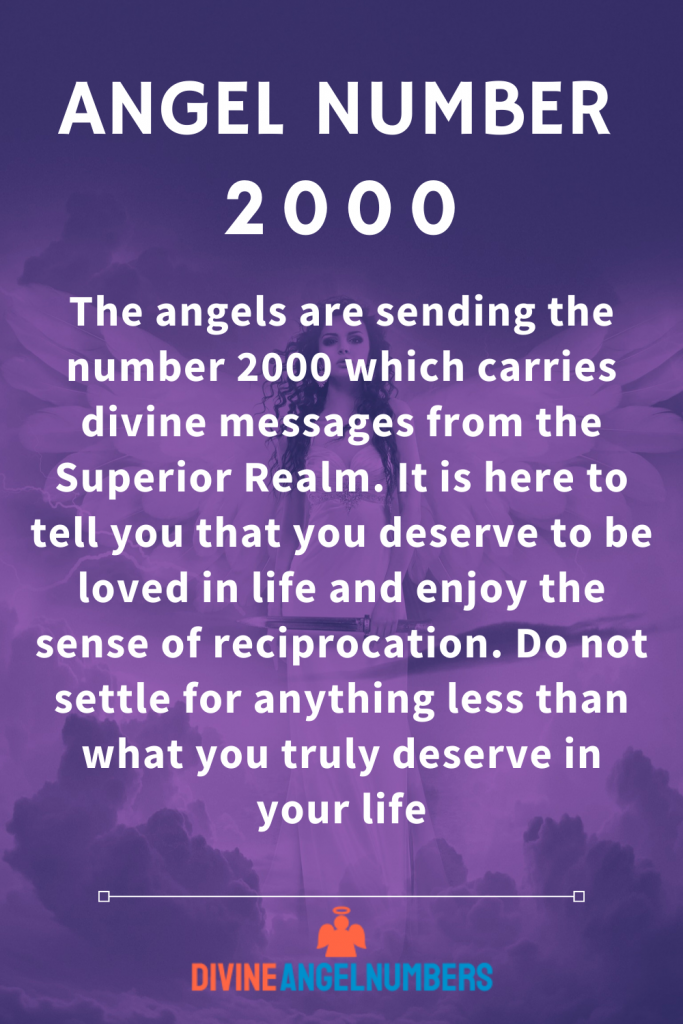 Message from Angel Number 2000