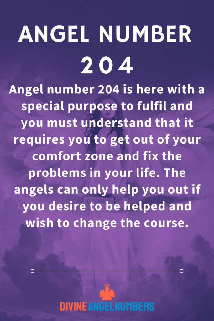 Angel Number 204 Message