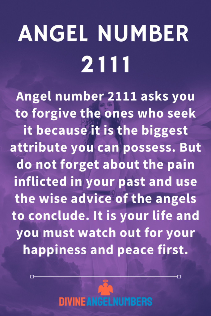 Message from Angel Number 2111