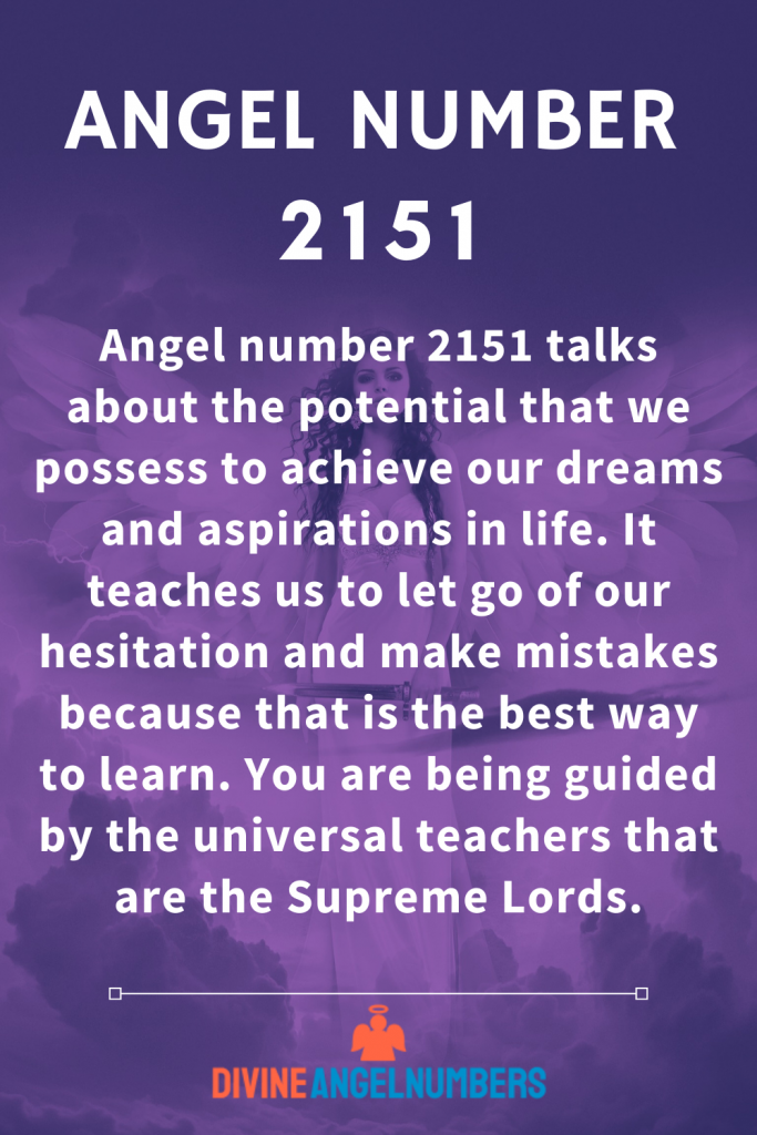 Message from Angel Number 2151