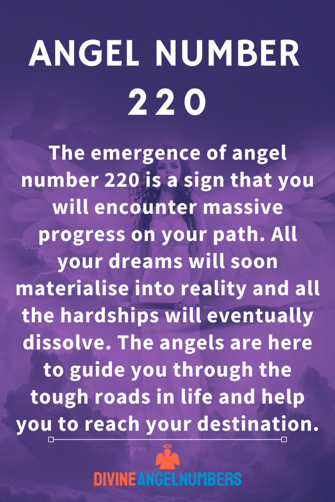 Angel number 220 Message