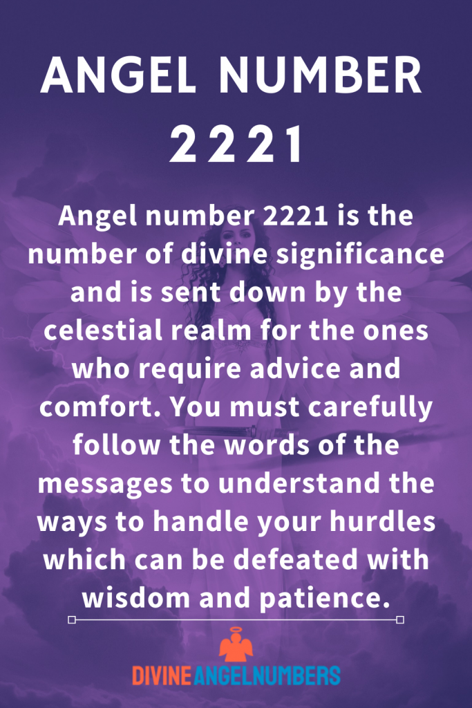 Message from Angel Number 2221