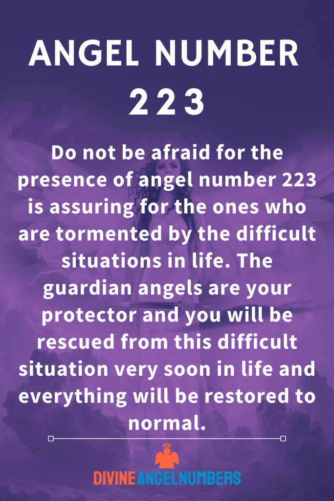 Angel Number 223 Message
