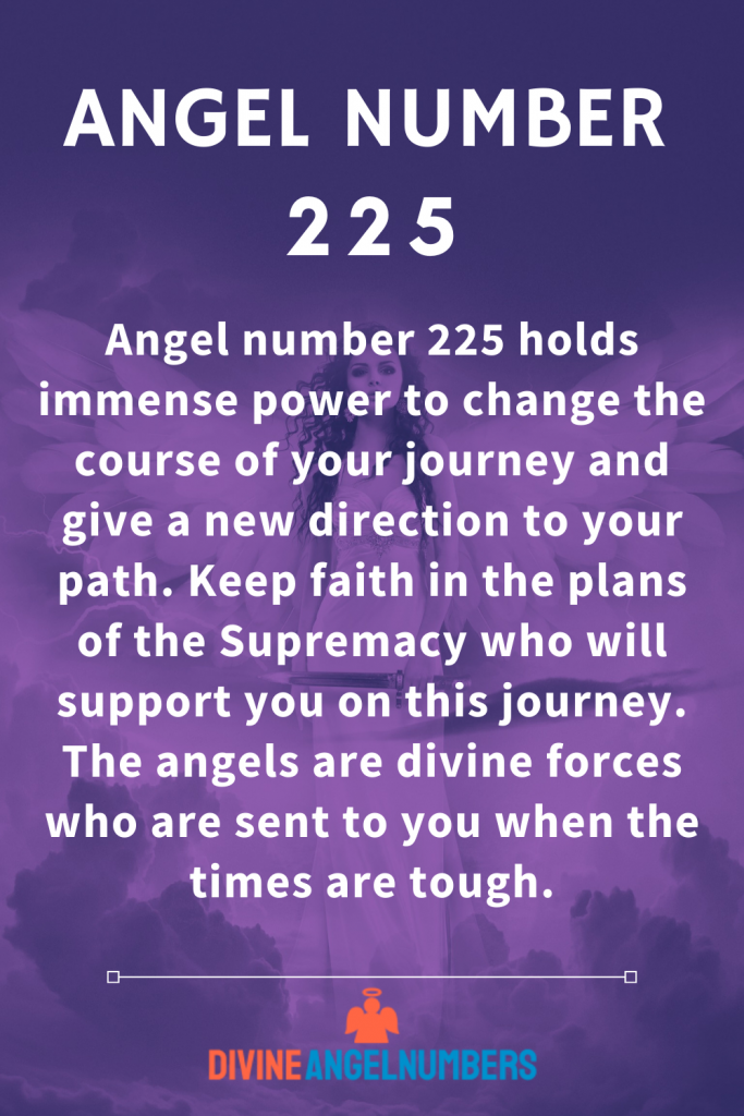 Angel number 225 Message