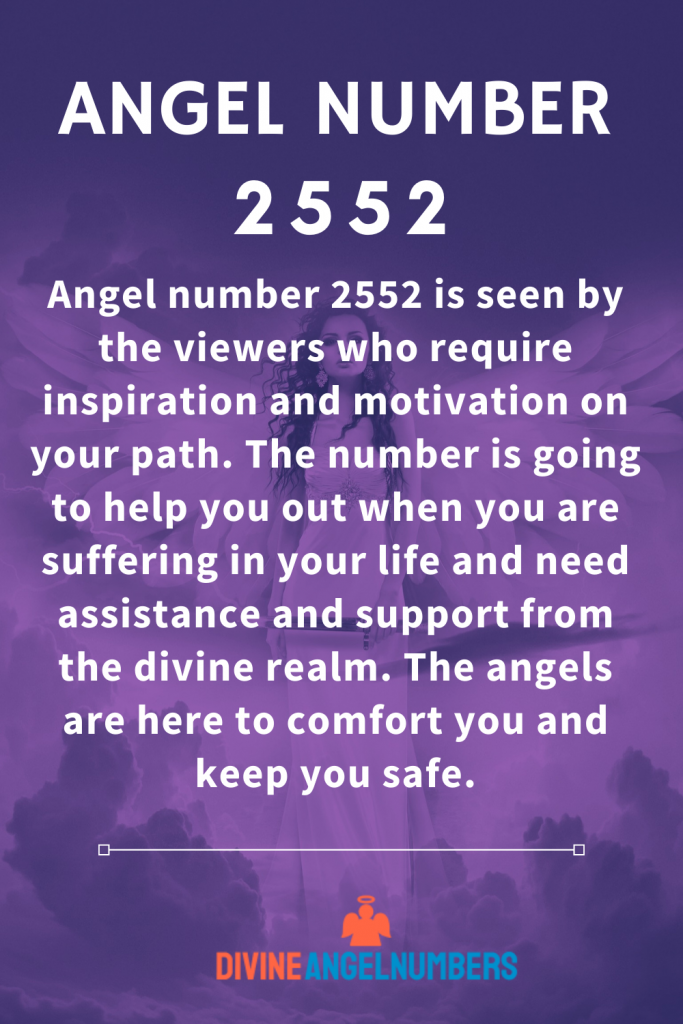 Message from Angel Number 2552